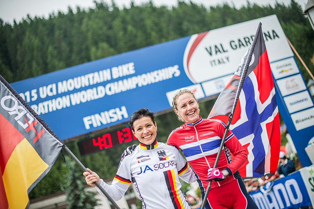 Sabine Spitz and Gunn-Rita Dahle Flesj&aring;