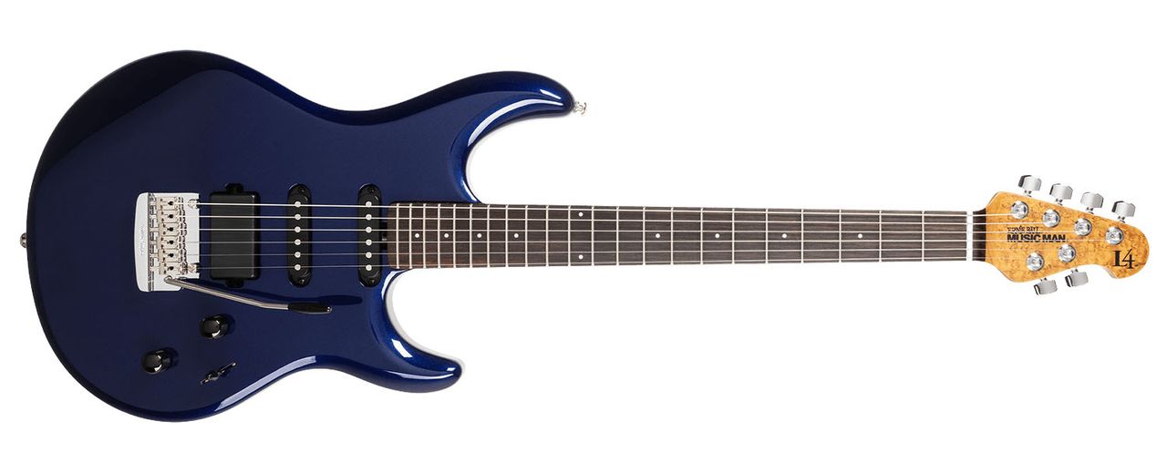 Ernie Ball Music Man Luke L4 HSS Butane Blue