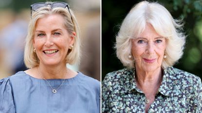 A composite of Duchess Sophie and Queen Camilla attending different events in July 2026