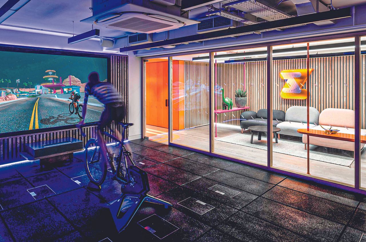 Zwift&#039;s London office