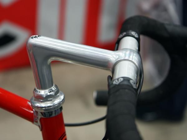 Cinelli has reopened the old tooling for some of its classic bars and stems such as this timeless X/A model. The company hasn't decided whether to produce them with 26.4mm clamp diameters for heritage or 26.0mm ones for enhanced compatibility.
