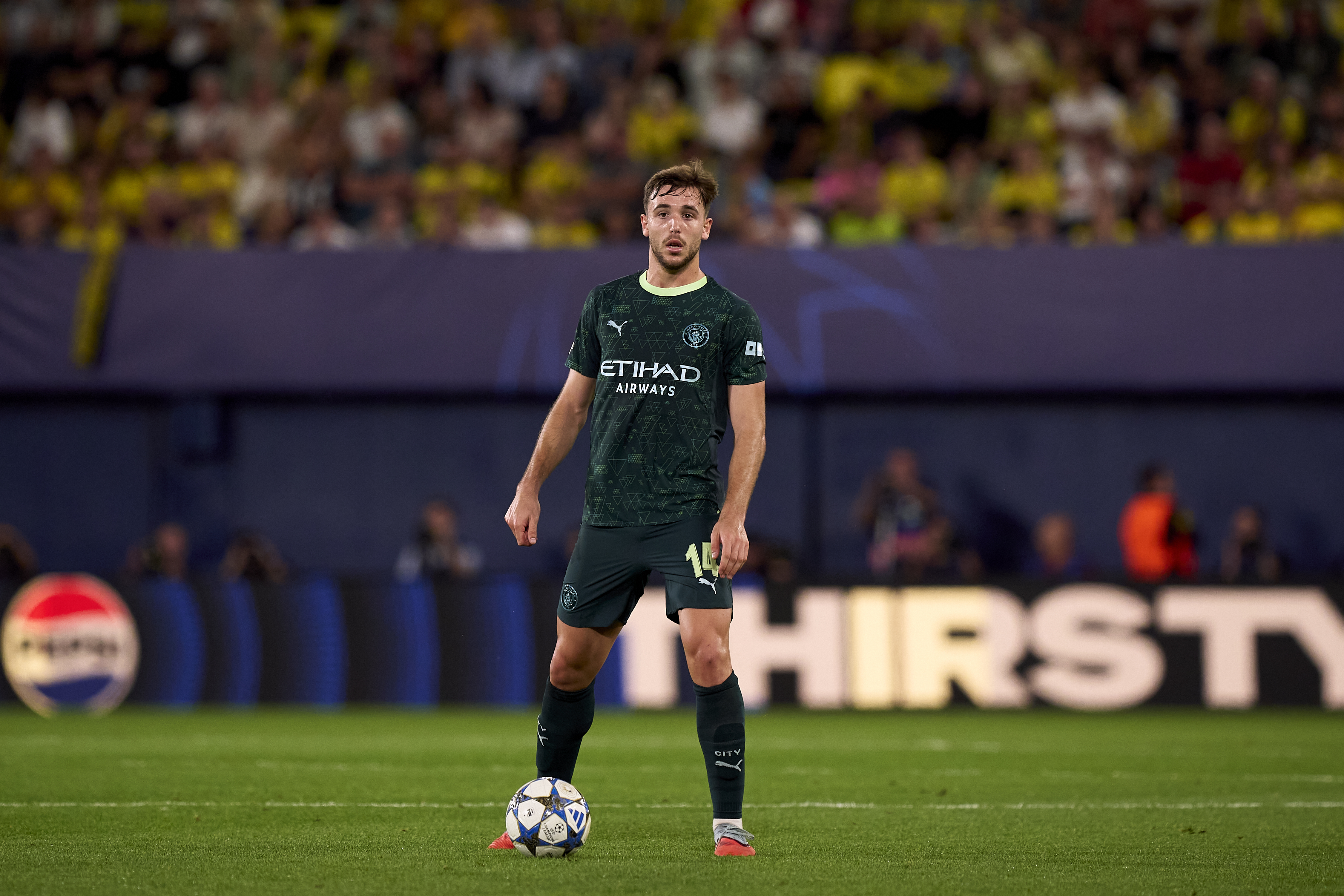 Manchester City midfielder Nico Gonzalez