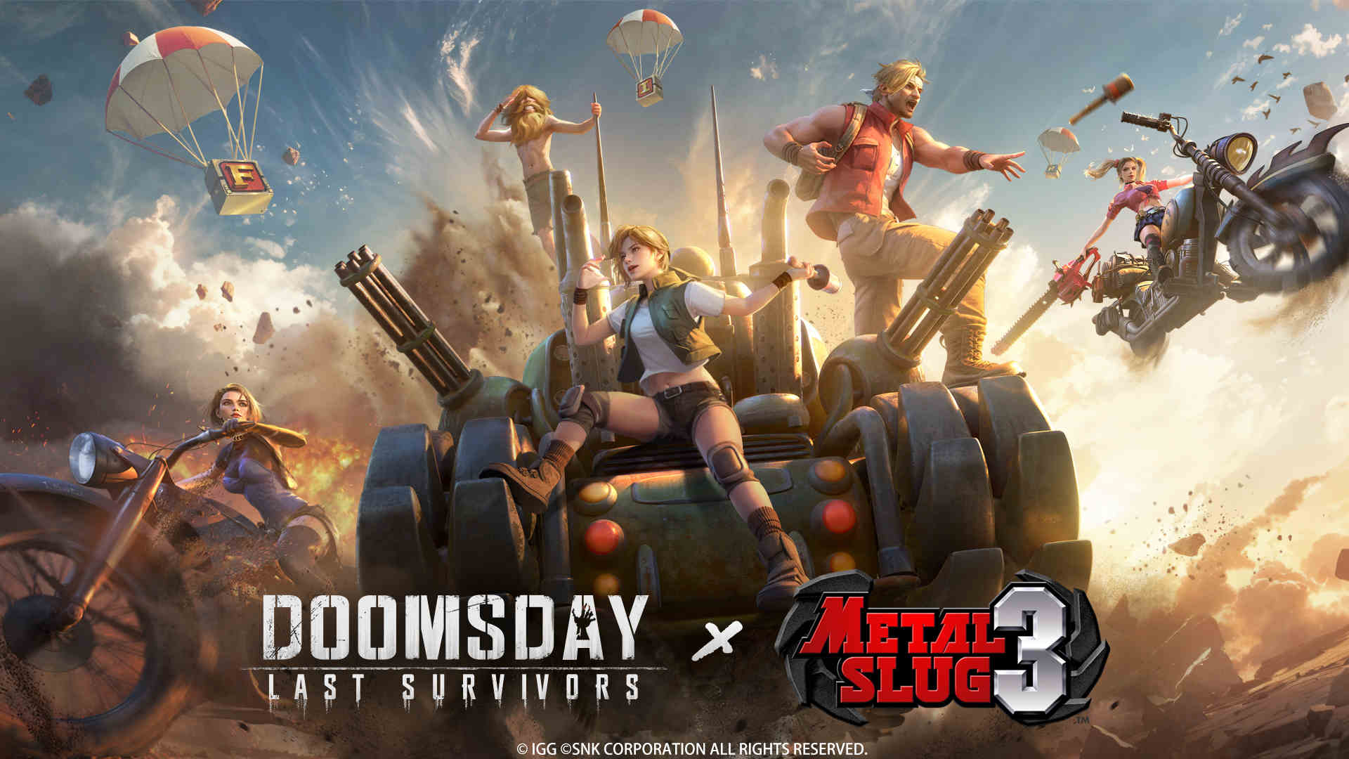 Doomsday: Last Survivors teams up with Metal Slug 3 to turn back the undead