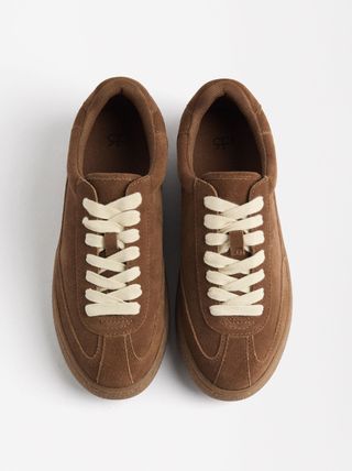 Retro Leather Sneakers