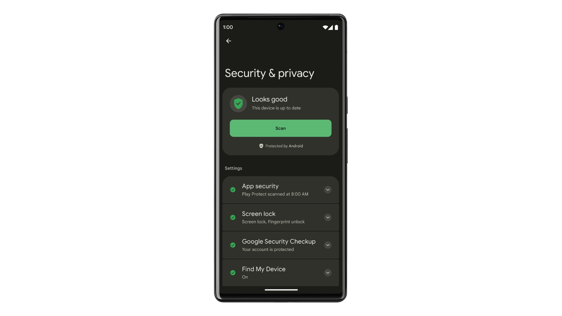 Android 13 Beta 2 Security & Privacy