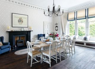 dining room in period home