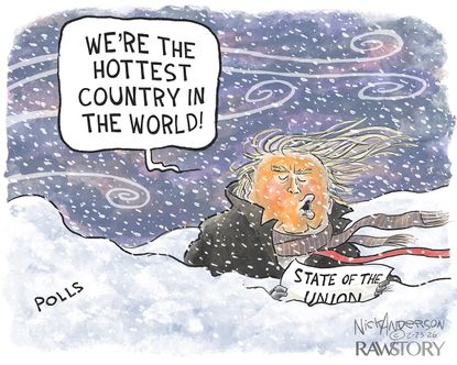 Political cartoon