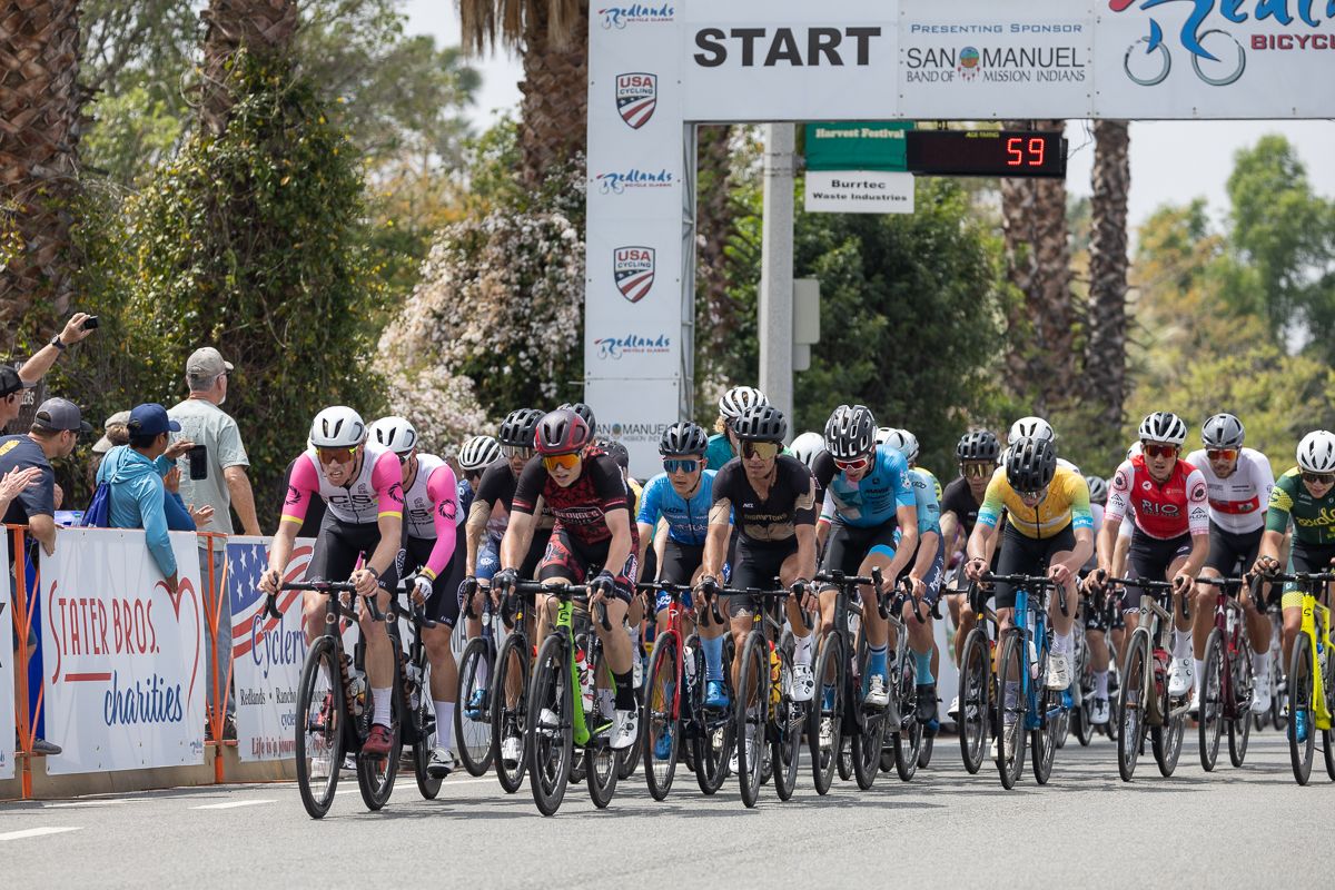 CS Velo came to the front to disrupt the chase to protect Alan Schroeder, who was in the break