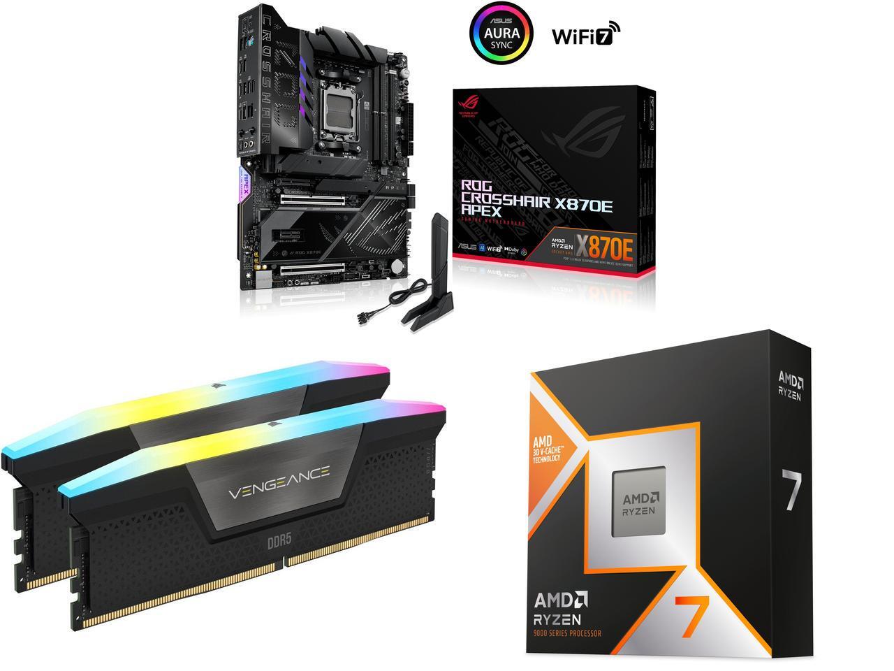 ROM PCパーツセット This Newegg bundle includes AMD's best gaming CPU with flagship