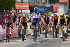 Julian Alaphilippe wins stage two of the Dauphiné