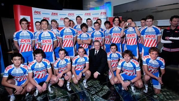 The 2010 Skil-Shimano team.