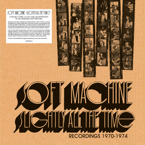 Soft Machine Slightly All The Time Recordings 1970-1974 Box Set art