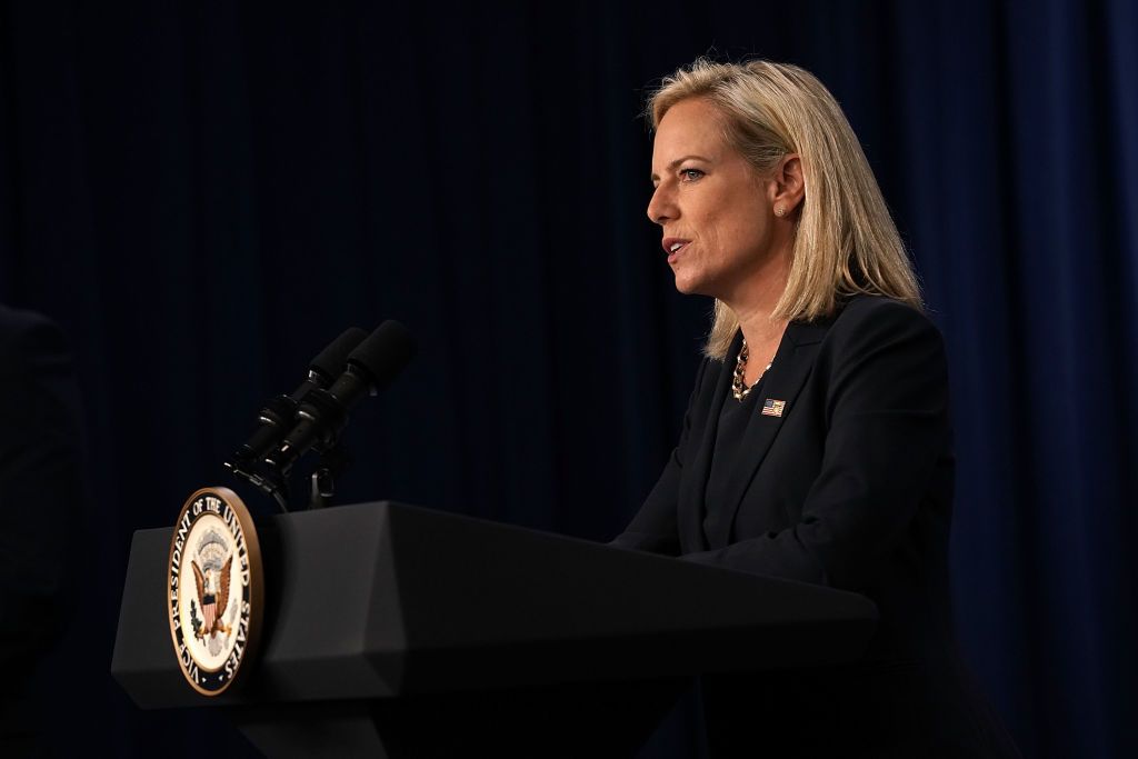 Homeland Security Secretary Kirstjen Nielsen