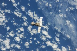 Soyuz Departs ISS with Expedition 35/36 Crewmembers