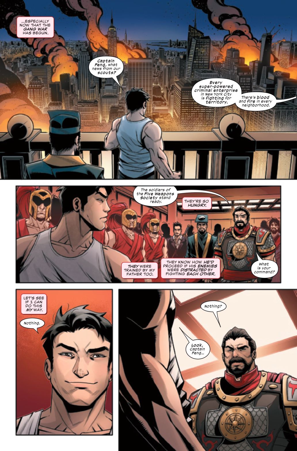 Art from Deadly Hands of Kung Fu #1