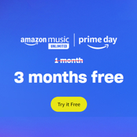 Amazon Music Unlimited: Up to 3 months free