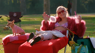 Reese Witherspoon as Elle Woods in Legally Blonde.