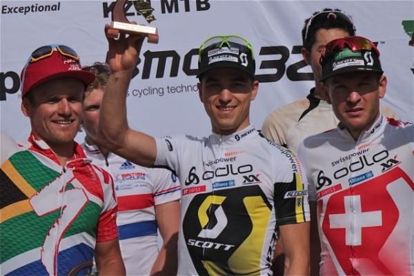 Nino Schurter (Scott-Swisspower) topped the podium in South Africa one week before the opening 2012 World Cup