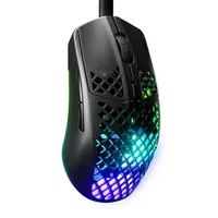 SteelSeries Steelseries Aerox 3 - Holey Rgb Gaming Mouse - Ultra-Lightweight Water Resistant Design - 8,500 Dpi Truemove Core Optical Sensor - Onyx