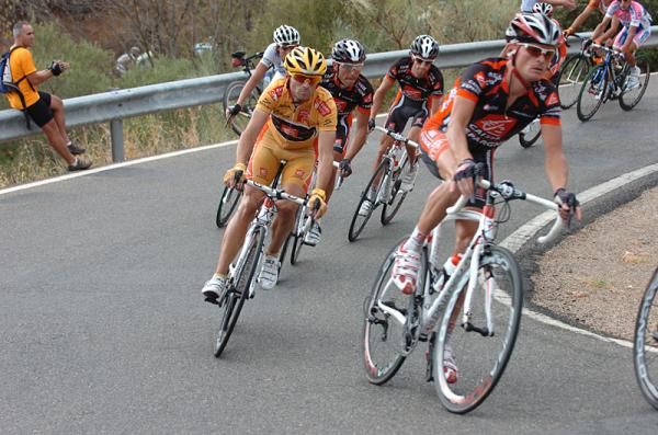 Alejandro Valverde was on the alert for attacks.