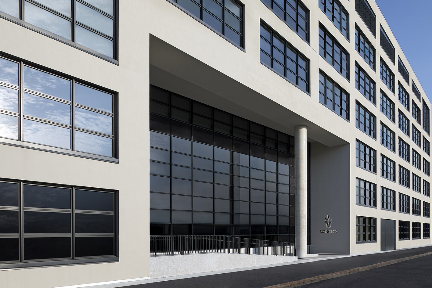 Casa Moncler, a minimalist reimagining of an industrial complex in Milan
