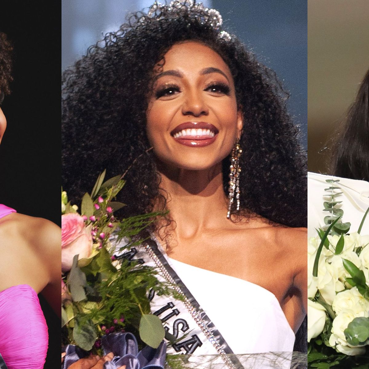 Miss America Nia Franklin, Miss USA Chelsie Kryst, & Miss Teen USA Kaleigh  Garris on Making History | Marie Claire