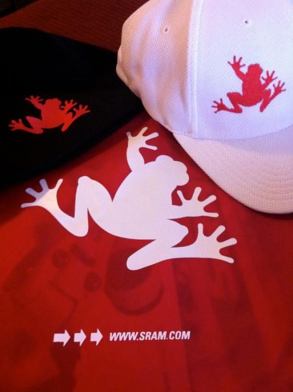 Gifts from Michael, Alex and Ben from SRAM