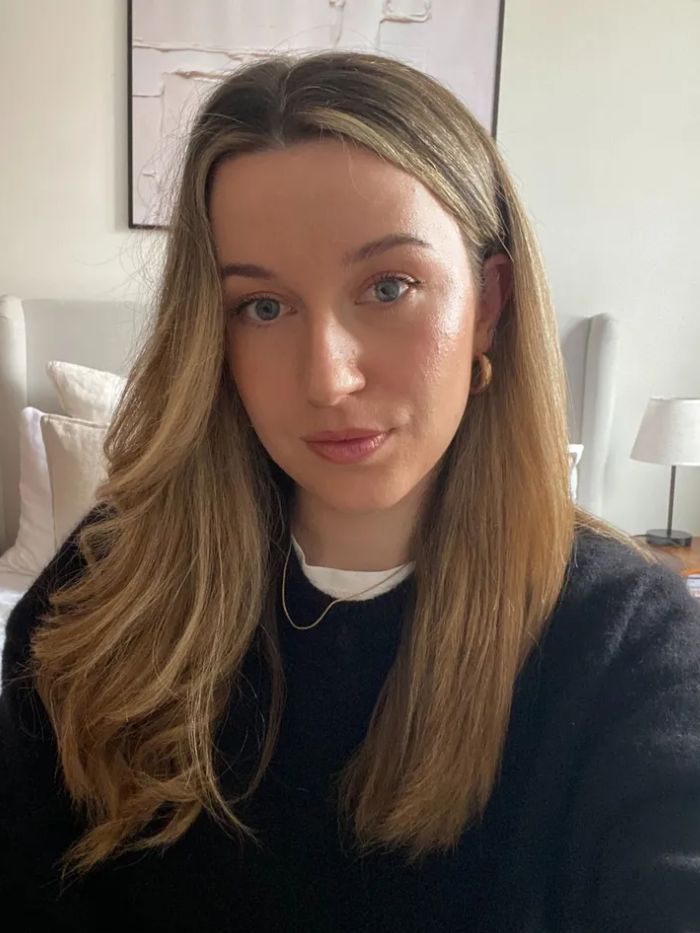 Deputy beauty editor Grace Lindsay testing the GHD Chronos