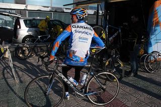 Johan Van Summeren at the Garmin-Transition training camp in Calpe, Spain.