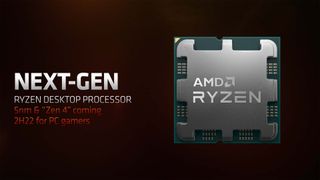 AMD Zen 4 processor close-up