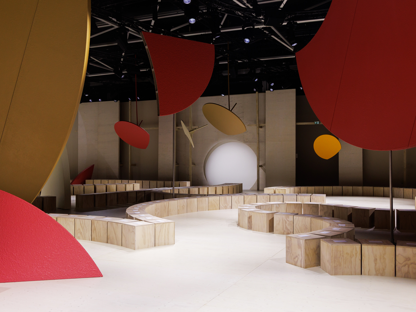 Givenchy SS 27 runway set