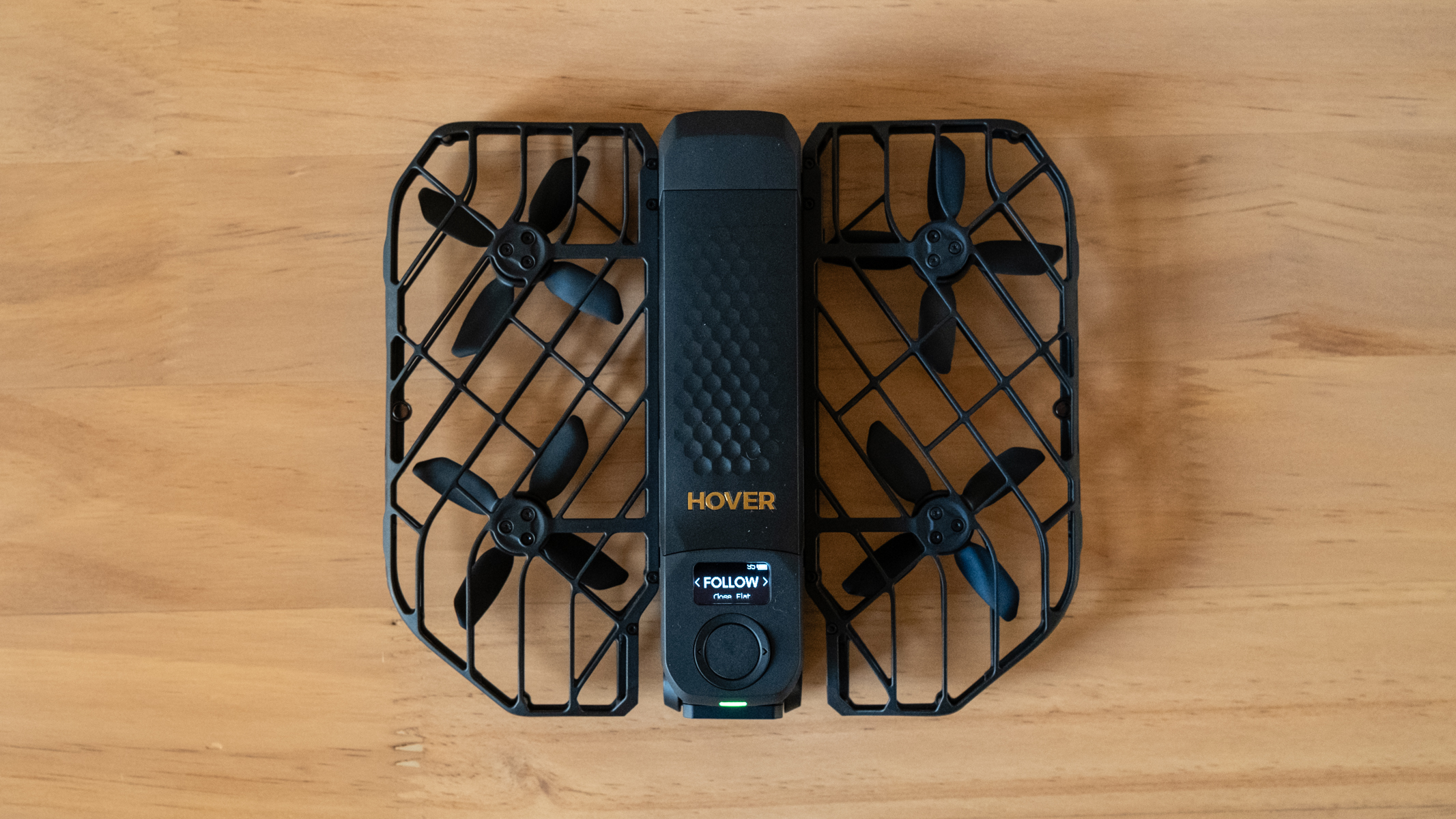 HoverAir X1 PROMAX unfolded top view