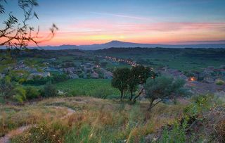 Village of Chateuneuf-du-Pape, France