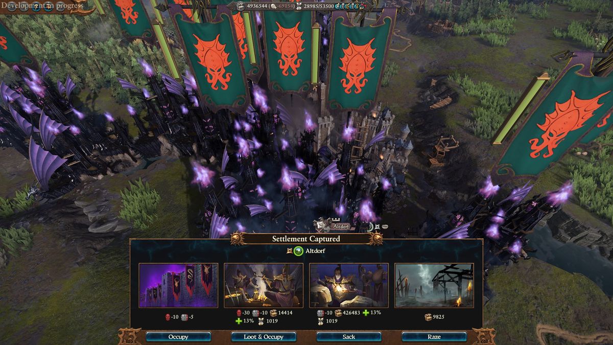 Black Arks sacking Altdorf
