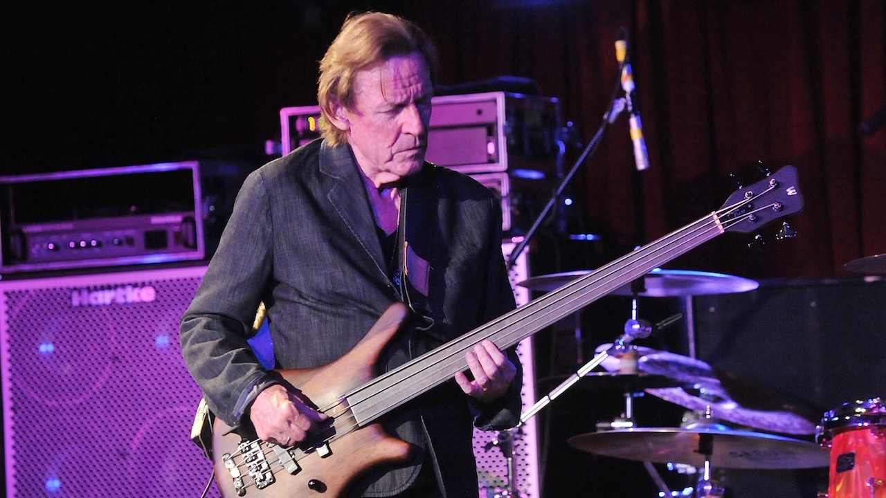 Jack Bruce performs at B.B. King Blues Club & Grill on August 10, 2010 in New York City