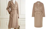 Max Mara 101801 Icon Double-Breasted Wool and Cashmere Blend Coat