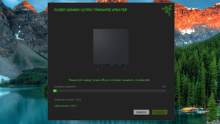 Razer Nommo V2 Pro firmware update