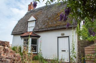 Delist a listed Building: The exterior of a listed property that was delisted