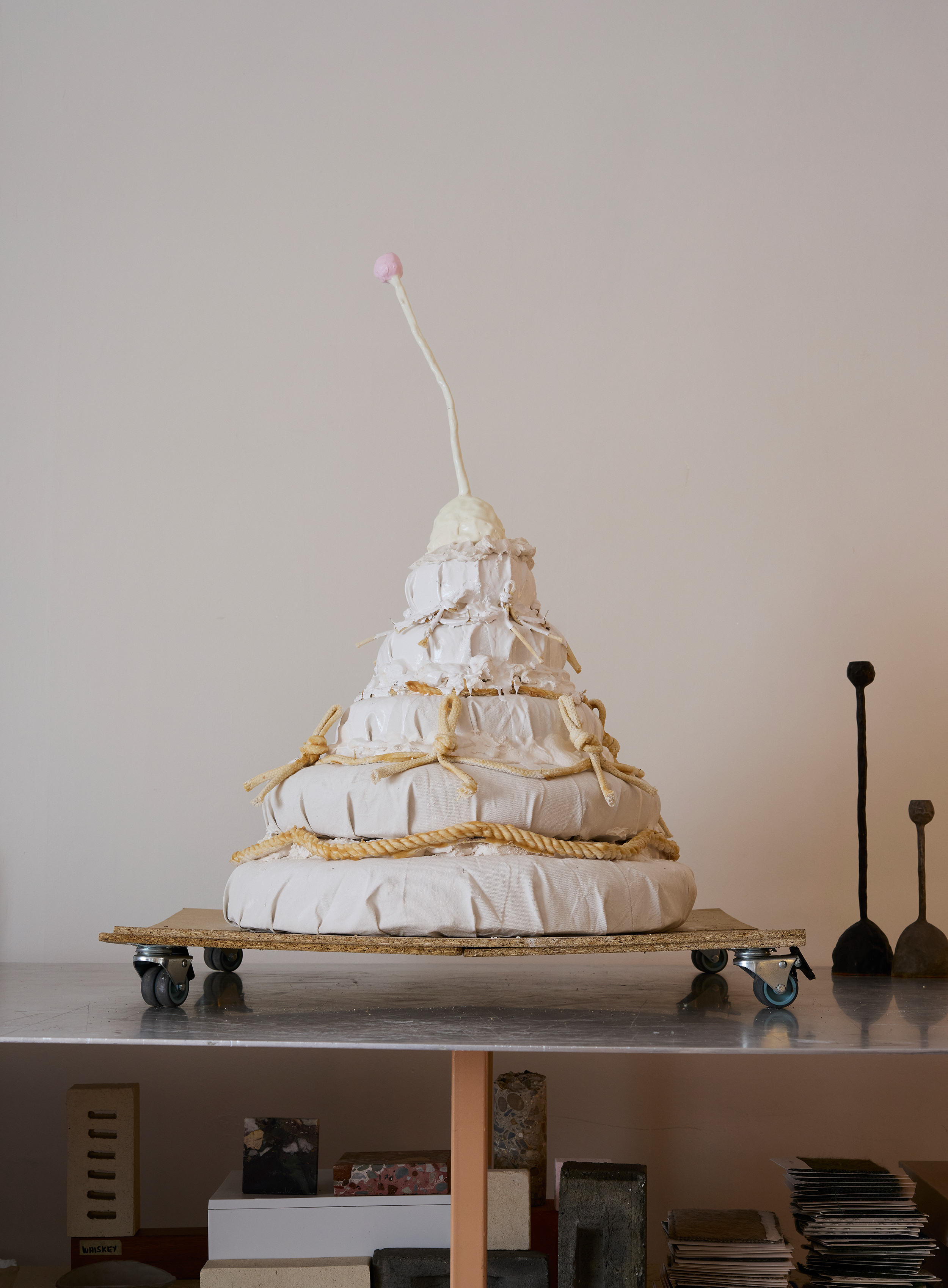 Faye Toogood designs a birthday cake for Wallpaper magazine