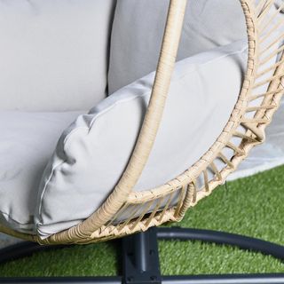 The Range Selene Hanging Egg Chair close up