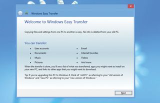 Transfer Files and Apps from Your Old PC