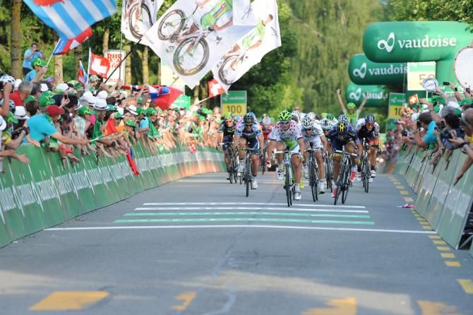 A teammate of Peter Sagan has already started celebrating