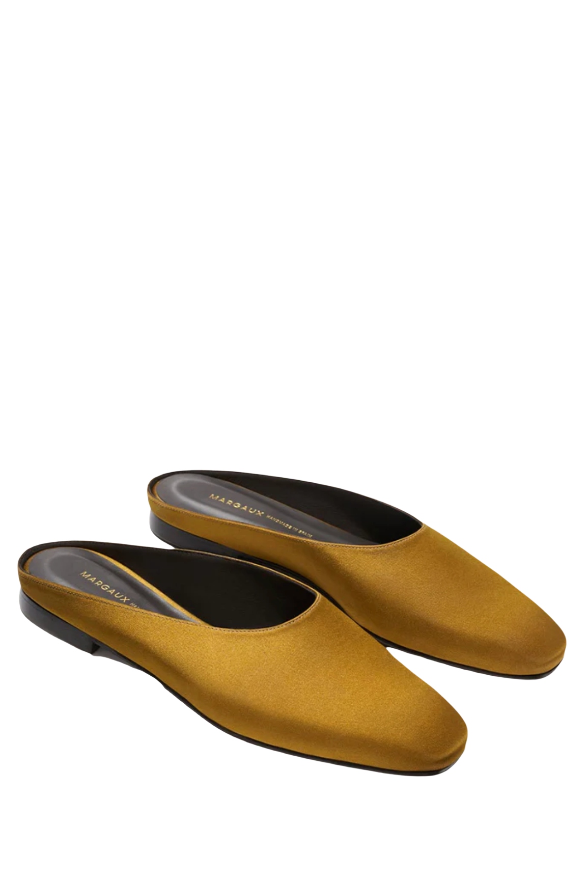 Margaux, The Clara - Ochre Satin