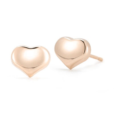 Roberto Coin, Tiny Treasures Heart Stud Earrings