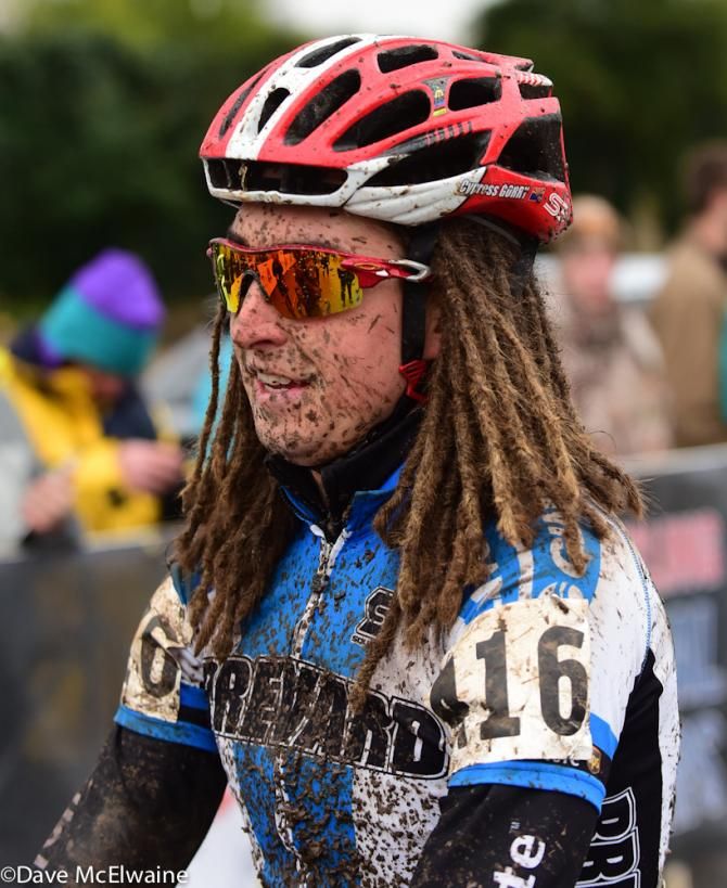 Collegiate racing at the USA Cycling Cyclo-cross National Championships in Austin.