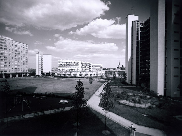Social housing complex Kiel after completion