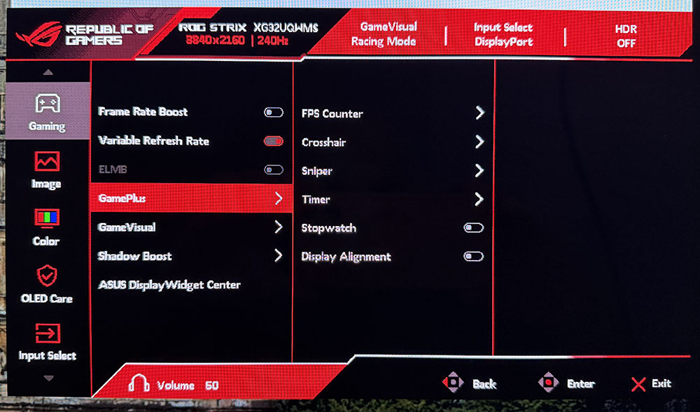 Asus ROG Strix XG32UQWMS