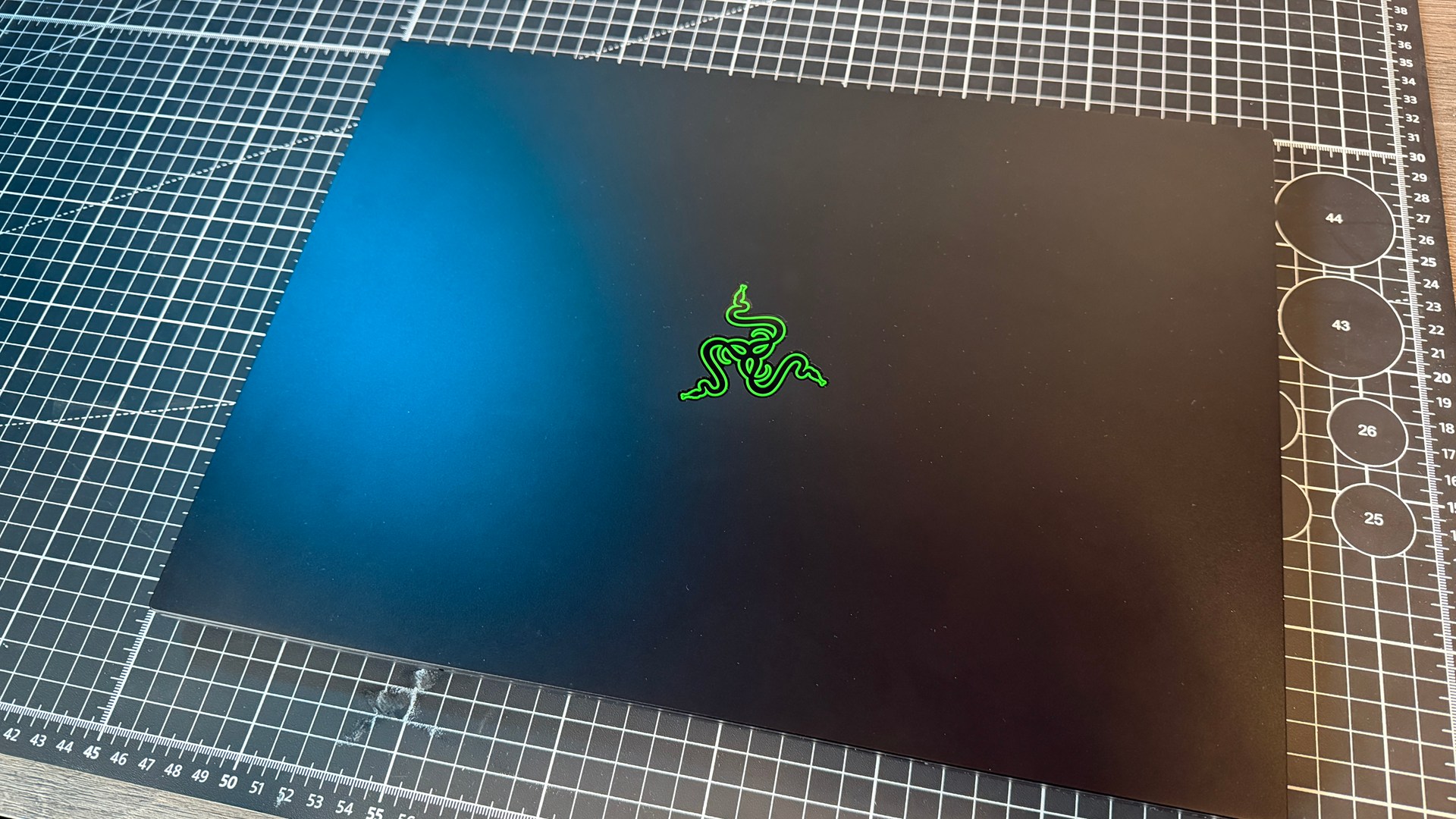 Razer Blade 16 (2026) gaming laptop on desk