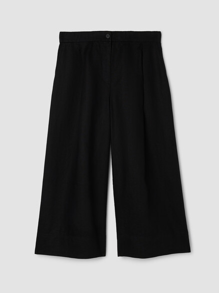 Eileen Fisher, Organic Linen Pleated Culottes
