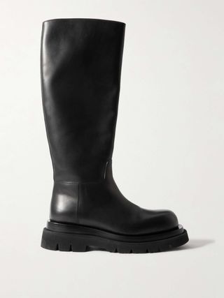 Shibuya Leather Knee Boots